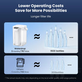 Electric Instant Water Filter Jug, 15-cup (3.5 L) Filtration Capacity