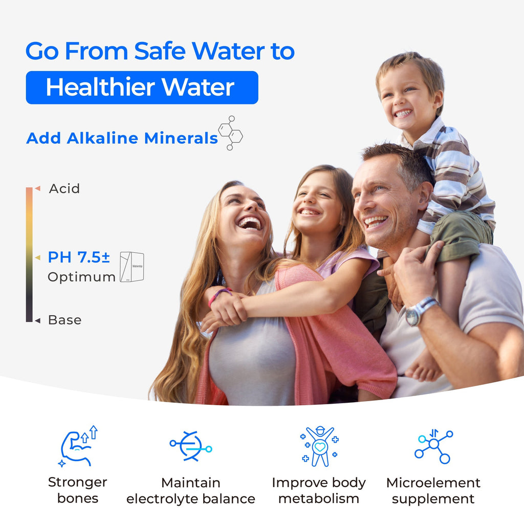 Waterdrop X12 Alkaline Reverse Osmosis System with Replacement Filter Combo