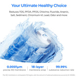Waterdrop X16 Reverse Osmosis System with Replacement Filter Combo