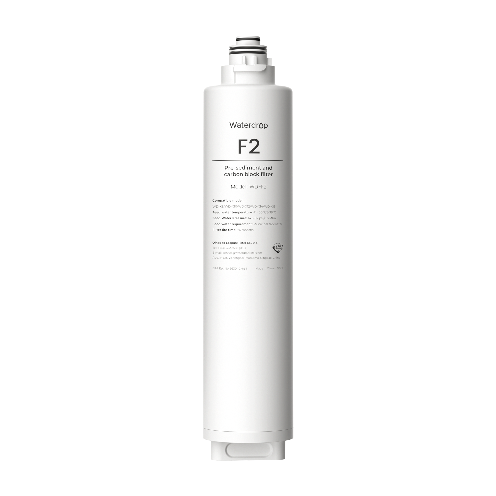 F2 Filter Waterdrop X Series Reverse Osmosis System