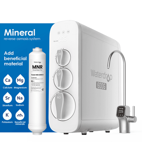 Waterdrop G3P600 Reverse Osmosis System with one Mineral Filter