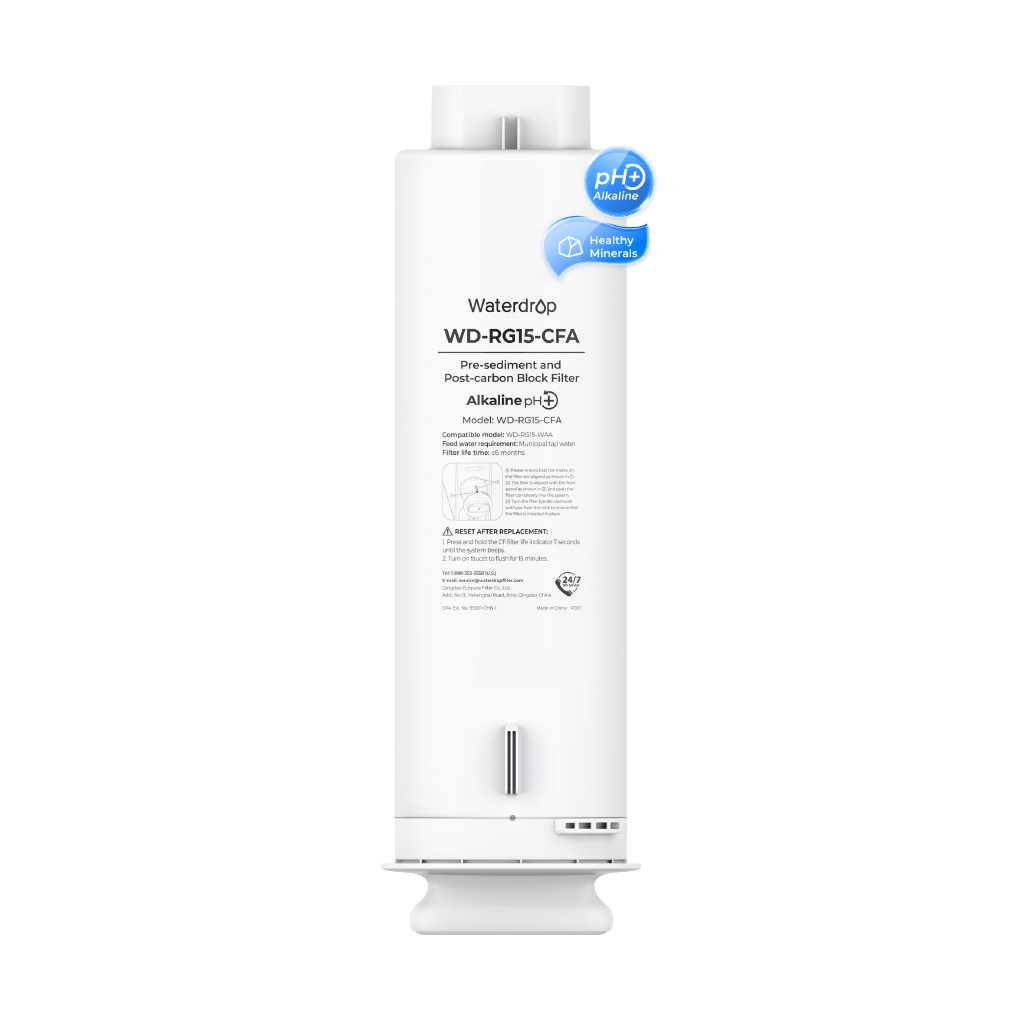G5P500A-CF Filter for Waterdrop G5P500 Alkaline Reverse Osmosis System