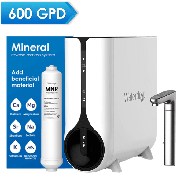 Waterdrop K6 Remineralization Instant Hot Under Sink RO System