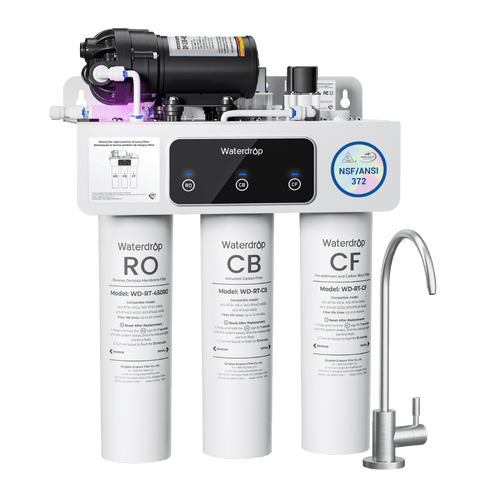 Waterdrop T3-C 450G Reverse Osmosis Water Filters for the Sink