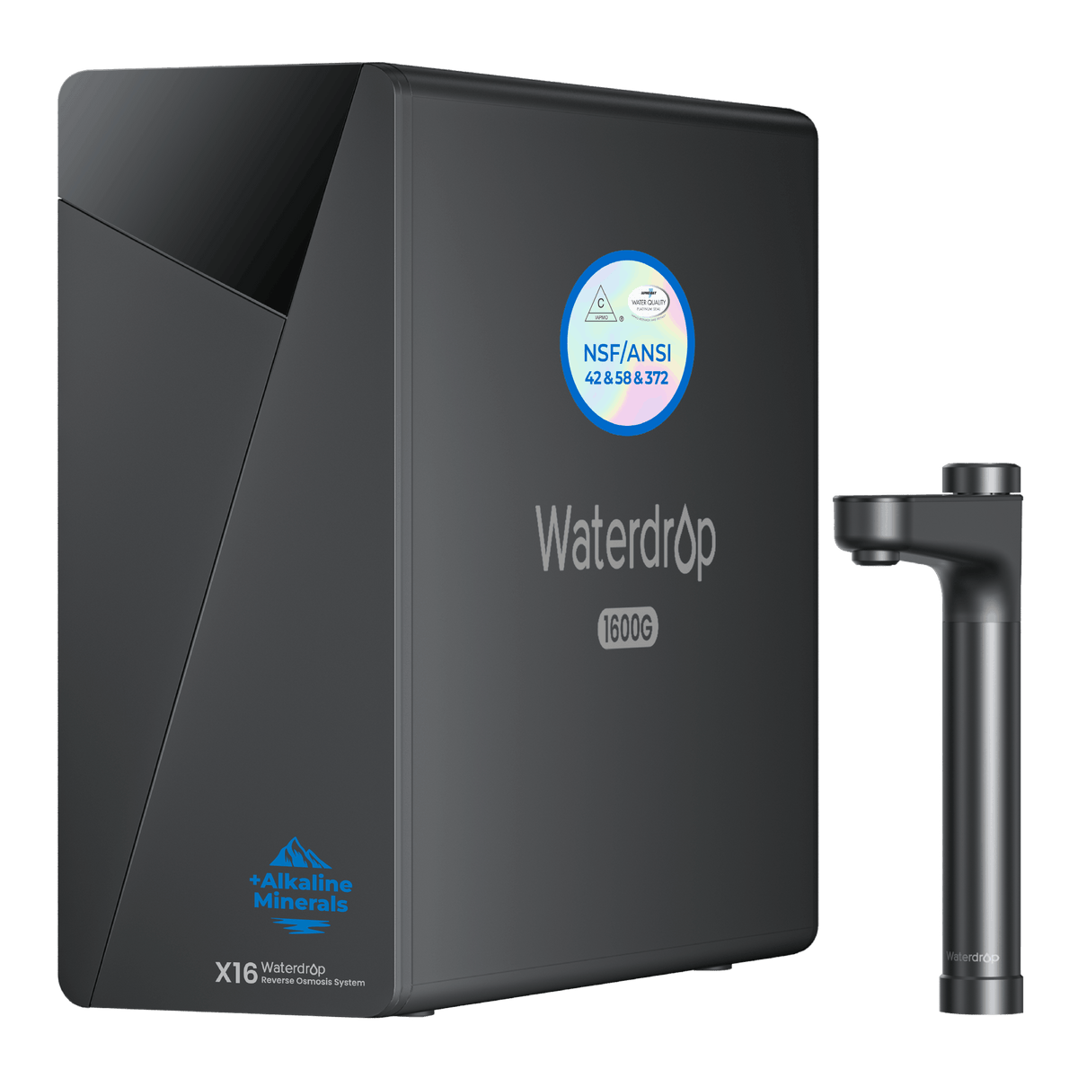 Waterdrop X16 Premium 1600 GPD Alkaline RO System