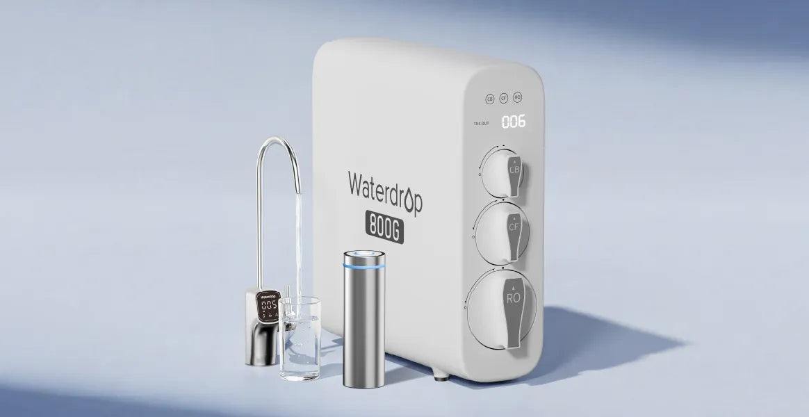 Waterdrop 800 GPD Tankless RO System with UV Sterilizing Light G3P800