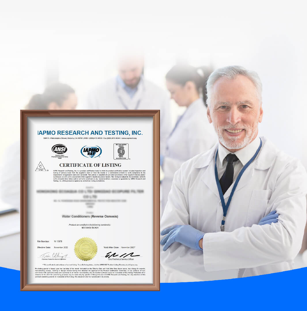 NSF/ANSI42&58&372 Certified