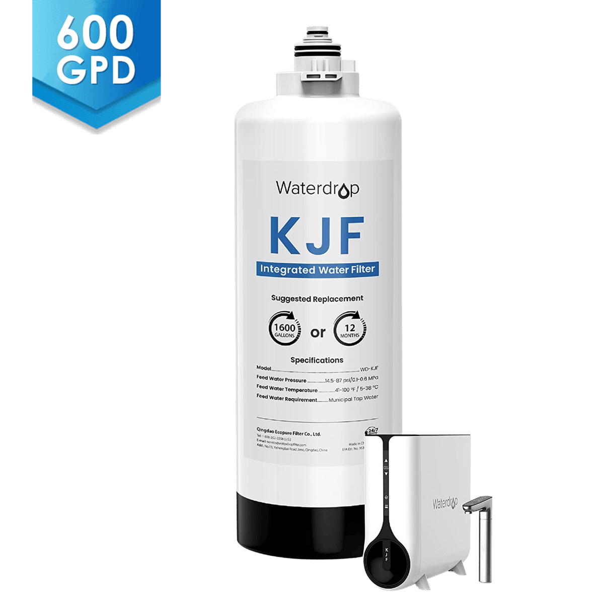 KJF Filter Waterdrop Reverse Osmosis Instant Hot Water Dispenser System