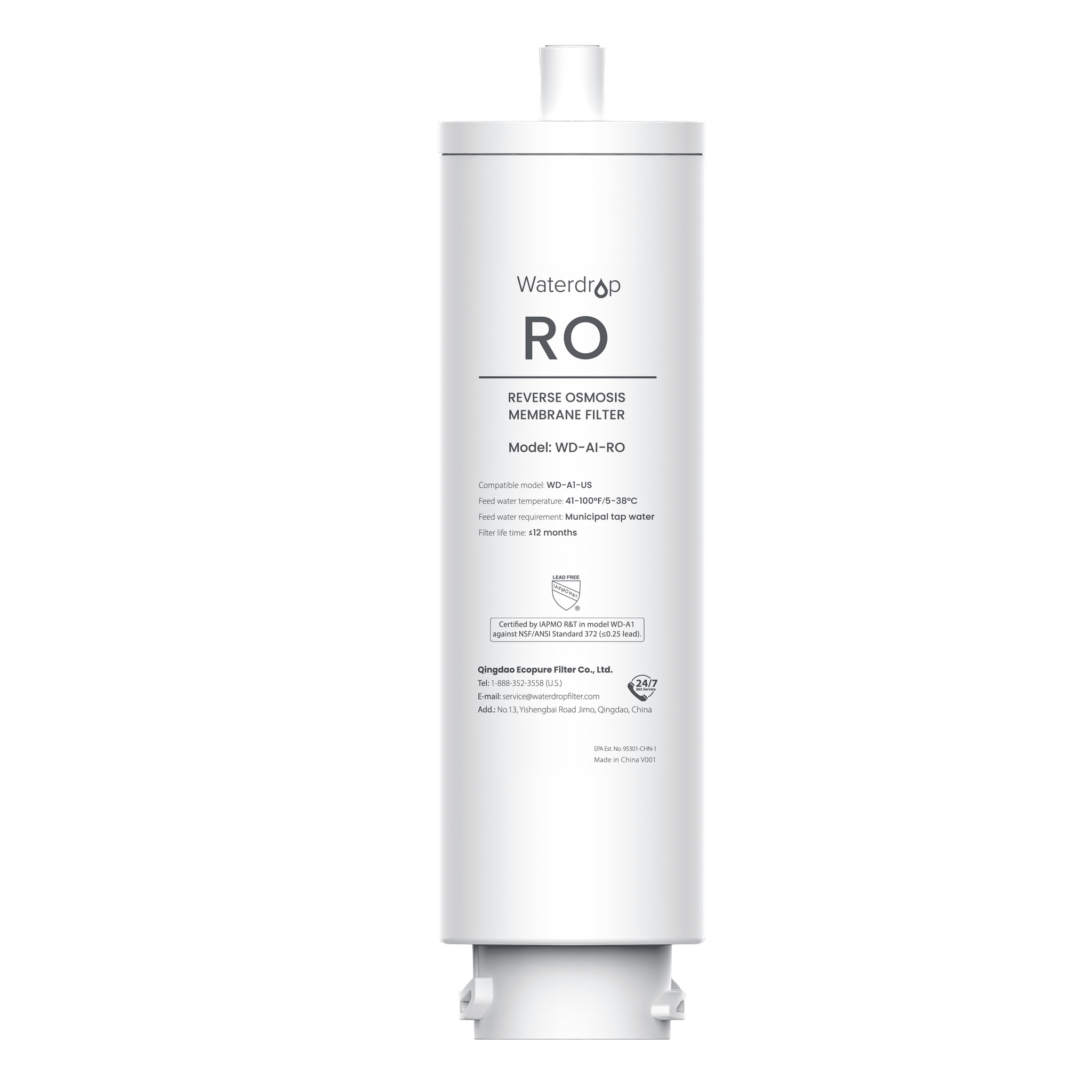 WD-A1-RO Filter for A1 RO Hot Cold Water System