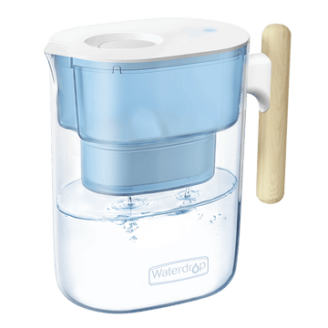 Waterdrop Chubby Water Filter Jugs and Cartridges with 1×90 Days Filter