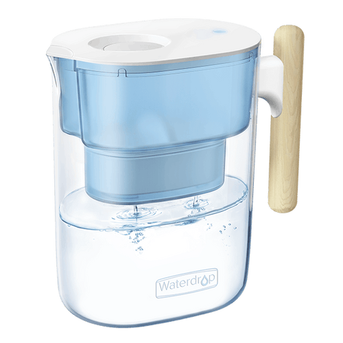 Waterdrop Chubby Water Filter Jugs and Cartridges with 1×90 Days Filter