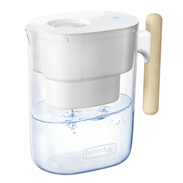Waterdrop Chubby Water Filter Jugs and Cartridges with 1×90 Days Filter