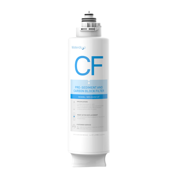 CF Filter for Waterdrop G3P600 & G3 Reverse Osmosis System