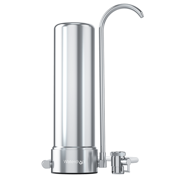 5-Stage Stainless Steel Countertop Faucet Water Filter | Waterdrop ...